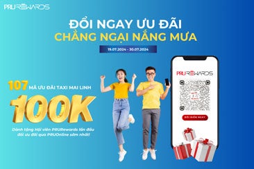 Đổi ngay ưu đãi Chẳng ngại nắng mưa