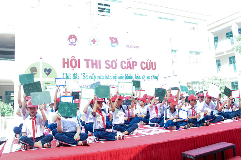 Hội thi SCC cho học sinh trường tiểu học: tại trường Tiểu học Hoàng Minh Đạo phường 5, quận 8, TP. Hồ Chí Minh