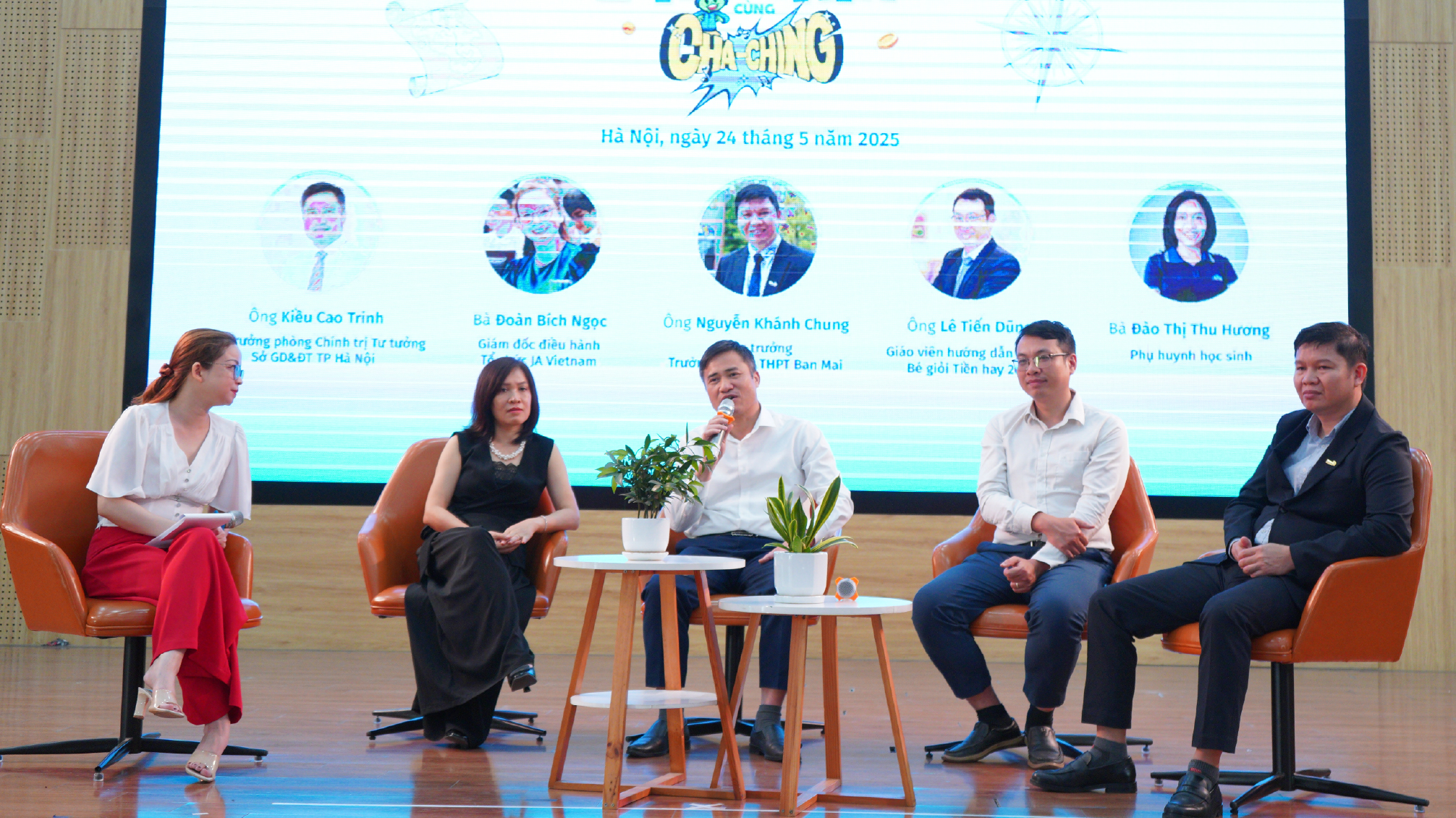 Hội thảo "Dạy con về tài chính cùng Cha-Ching"