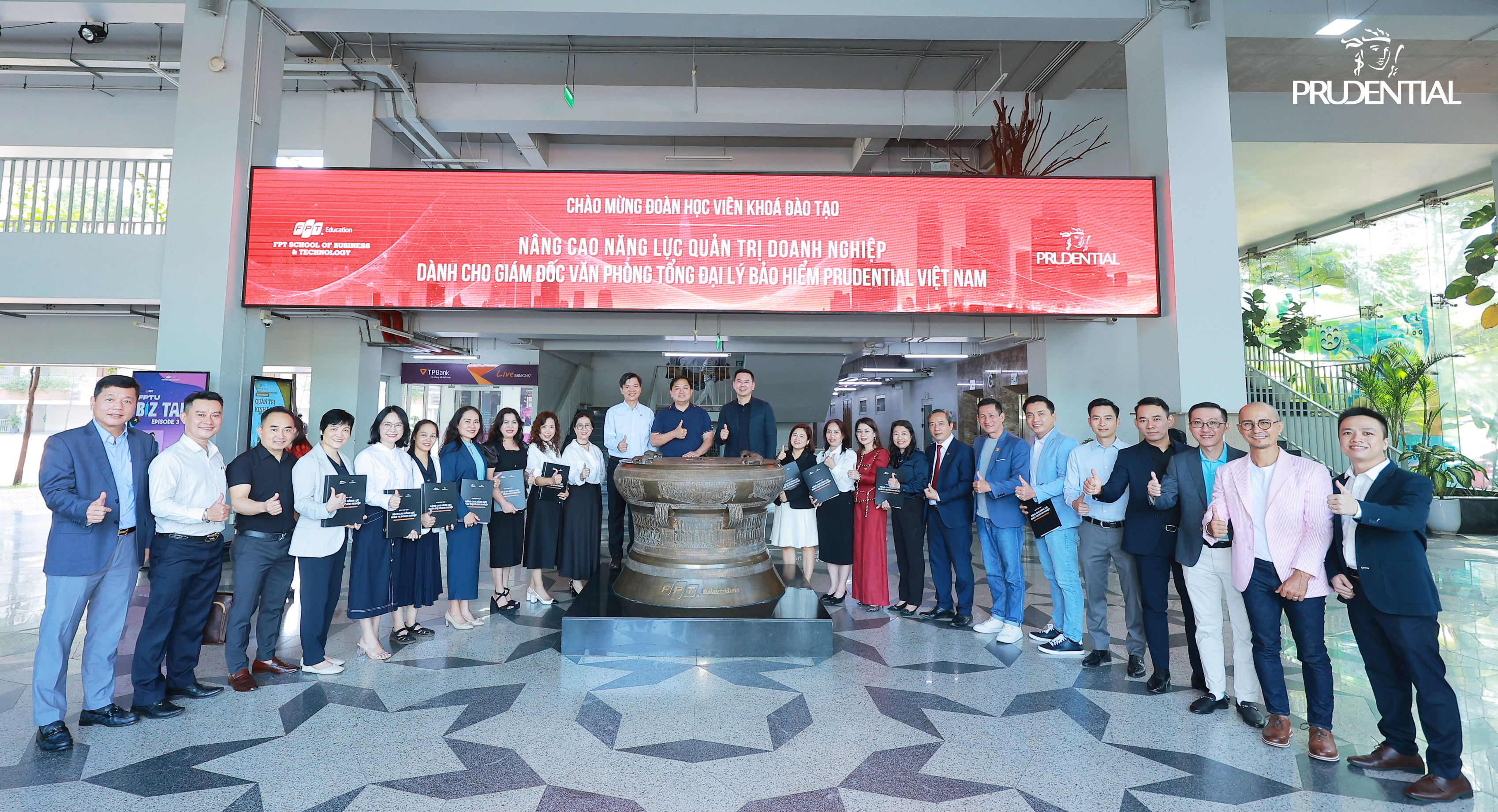 Prudential hợp tác cùng Viện FSB đào tạo Giám Đốc VP Tổng Đại Lý