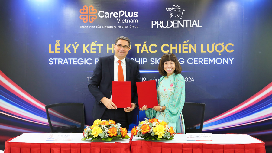Prudential và Hệ thống Phòng khám Quốc Tế CarePlus ký kết hợp tác