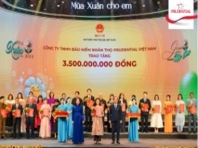 Prudential cam kết hỗ trợ trẻ em Việt Nam 3.5 tỷ đồng năm 2026