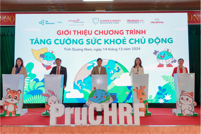 Prudential triển khai 'Tăng cường sức khỏe chủ động' học đường