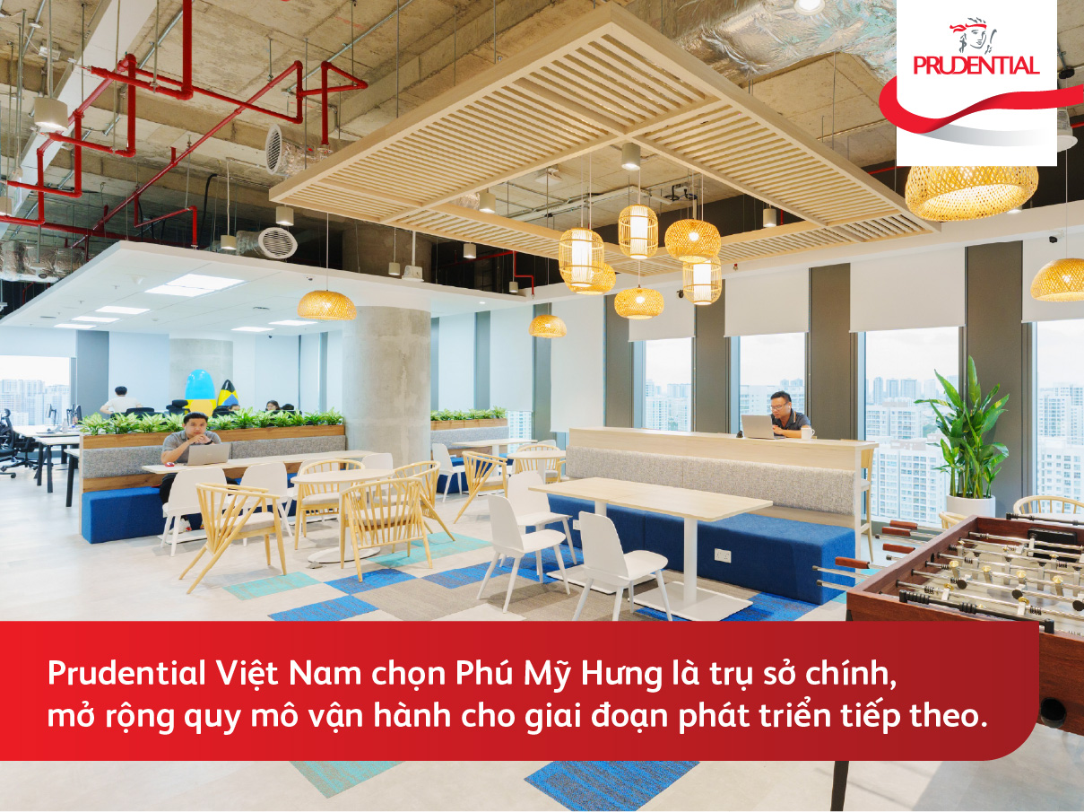 Prudential Việt Nam chọn Phú Mỹ Hưng là trụ sở chính