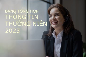 Công bố bảng tổng hợp thông tin thường niên 2023