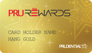 Thẻ hội viên PRURewards hạng GOLD