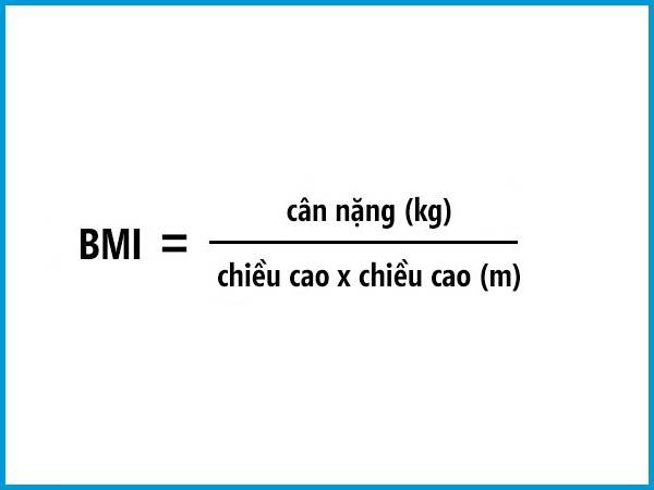 Công thức tính BMI