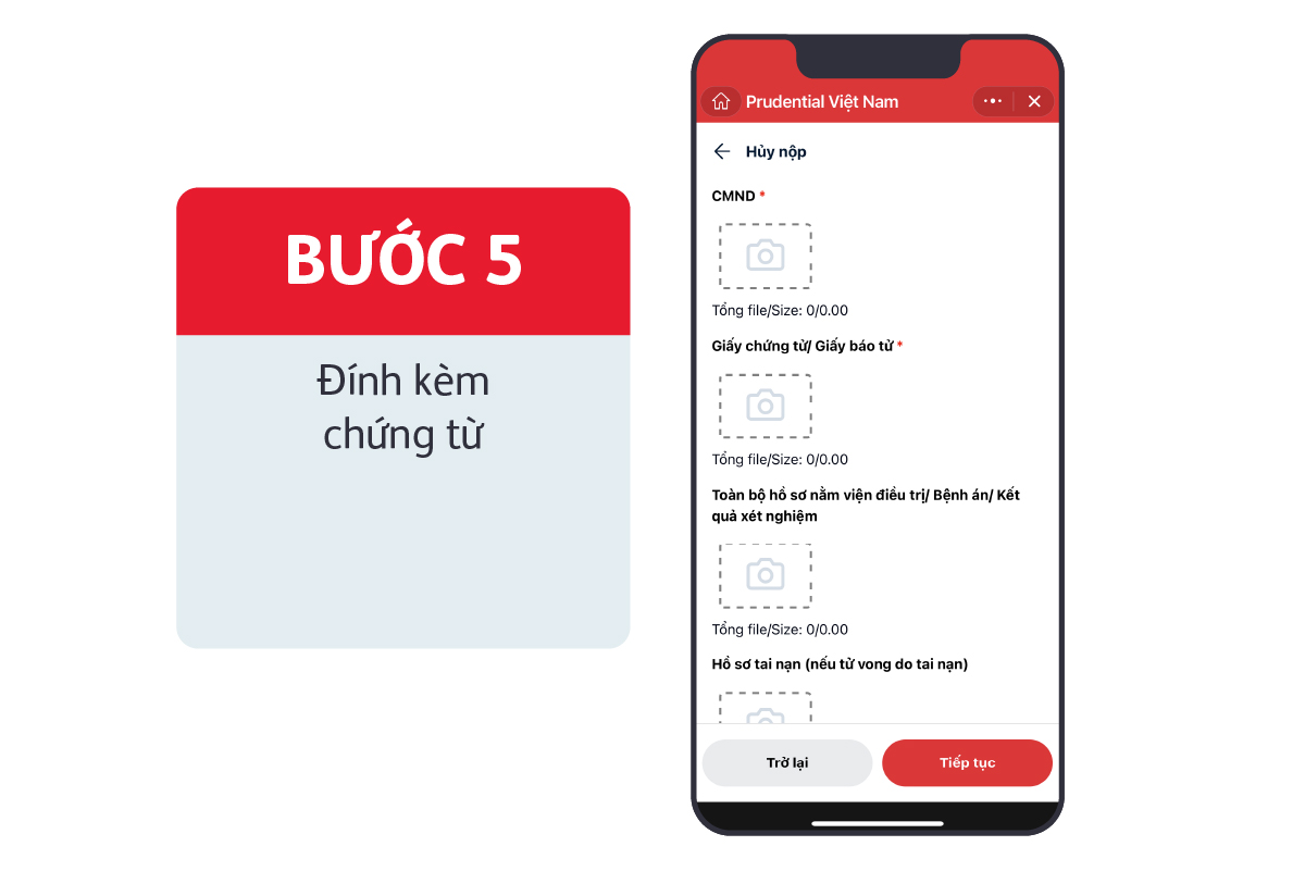 Ứng dụng Prudential Việt Nam trên Zalo 6