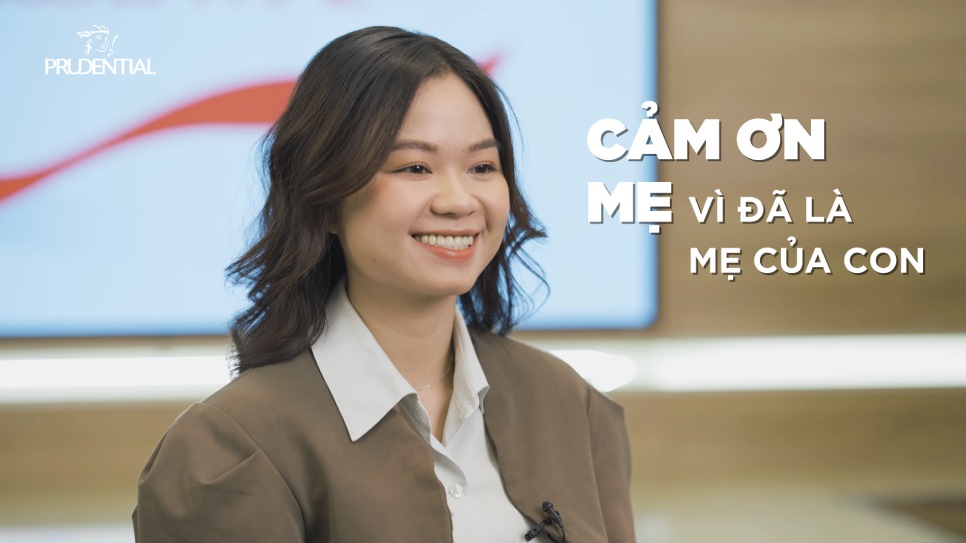 Cảm ơn mẹ vì đã là mẹ của con