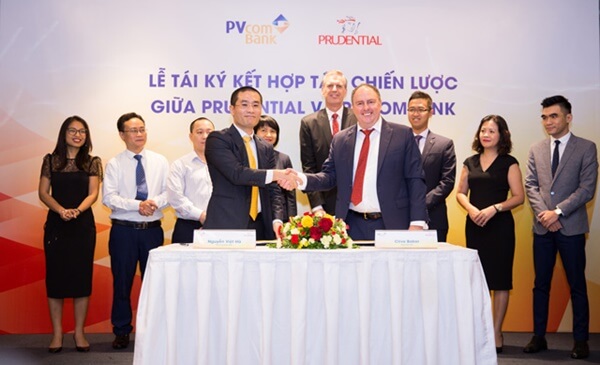 Hợp tác độc quyền giữa Prudential và PVcomBank
