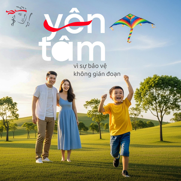 hạnh phúc gia đình luôn được bảo vệ không gián đoạn với prudential