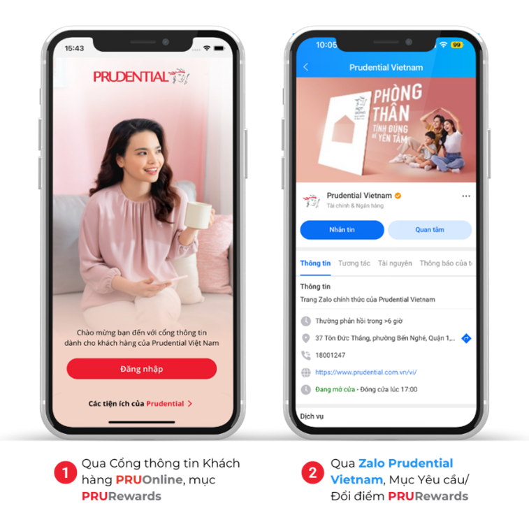 Cập nhật mới về PRURewards Đổi quà dễ dàng Trải nghiệm đa dạng