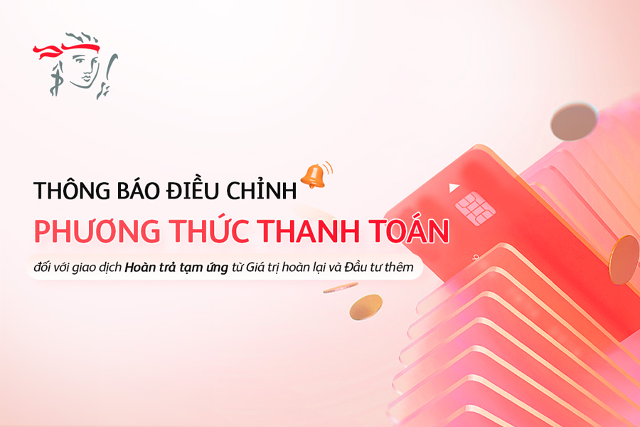 prudential thông báo điều chỉnh phương thức thanh toán