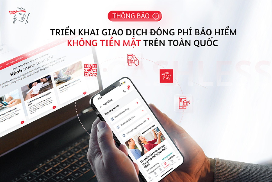 Thông báo triển khai giao dịch đóng phí bảo hiểm không tiền mặt trên toàn quốc