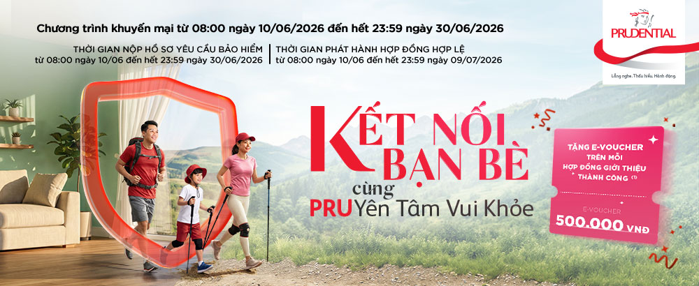 Kết Nối Bạn Bè Cùng Pruyên Tâm Vui Khỏe