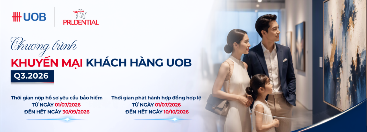 Khuyến Mại Khách Hàng UOB Q3.2026 (01/07/2026 – 10/10/2026)